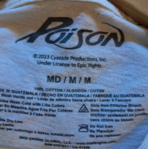 Poison Crop Top - Picture 3 of 3